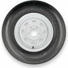Rubbermaster - Steel Master Rubbermaster C78-13 ST185/80D13 6 Ply Highway Rib Tire and 5 on 4.5 Eight Spoke Wheel Assembly 599209
